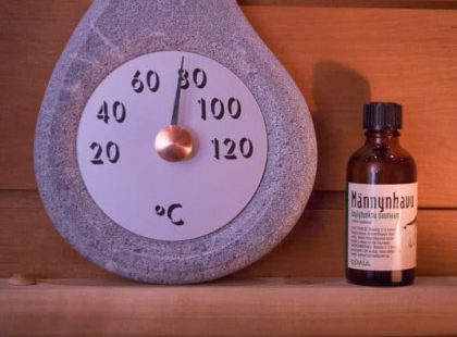 Đồng hồ nhiệt phòng sauna